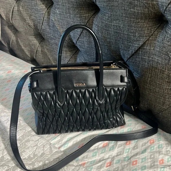 Furla leather crossbody bag - Picture 3 of 9